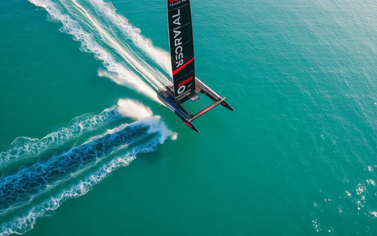 Cádiz acolhe etapa decisiva da liga global de foiling